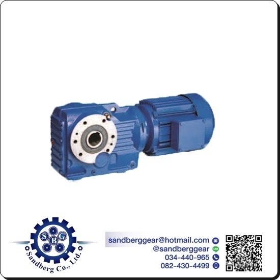 แซนด์เบิร์ก จำหน่ายมอเตอร์อุตสาหกรรม - มอเตอร์ HELICAL BEVEL GEAR ขายส่ง