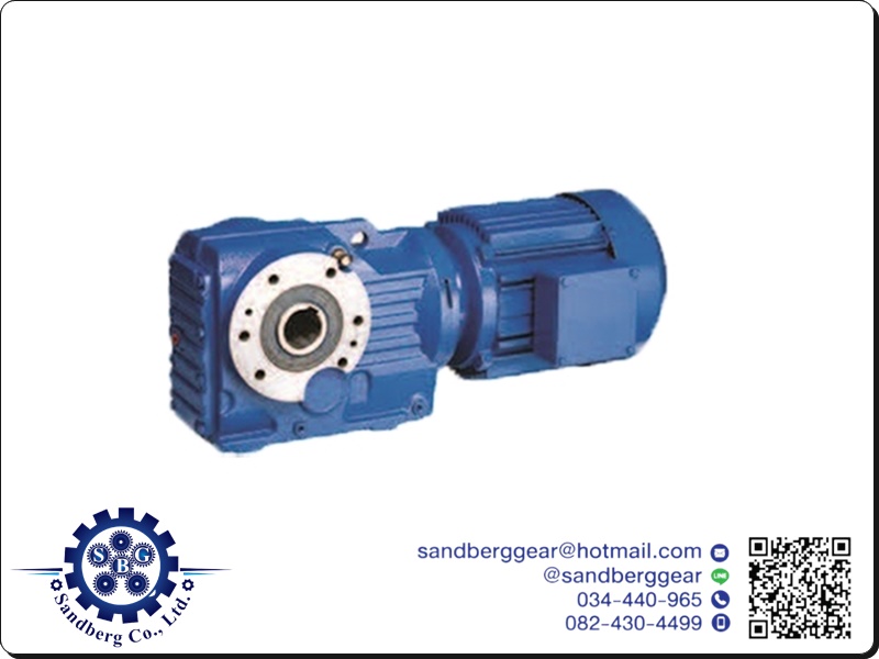 เกียร์แบบเฟืองดอกจอก SANDBERG Helical bevel gear