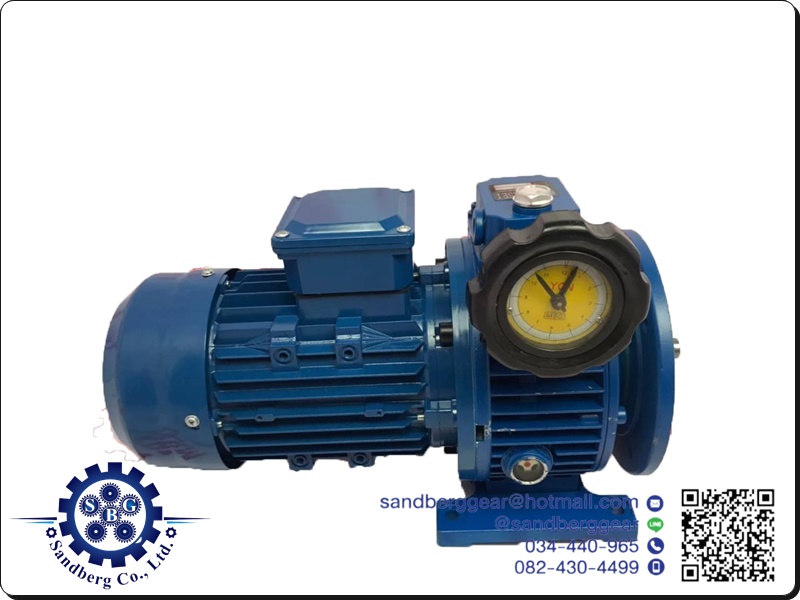 มอเตอร์เกียร์ปรับรอบ NIESEI Variable speed gear motor 