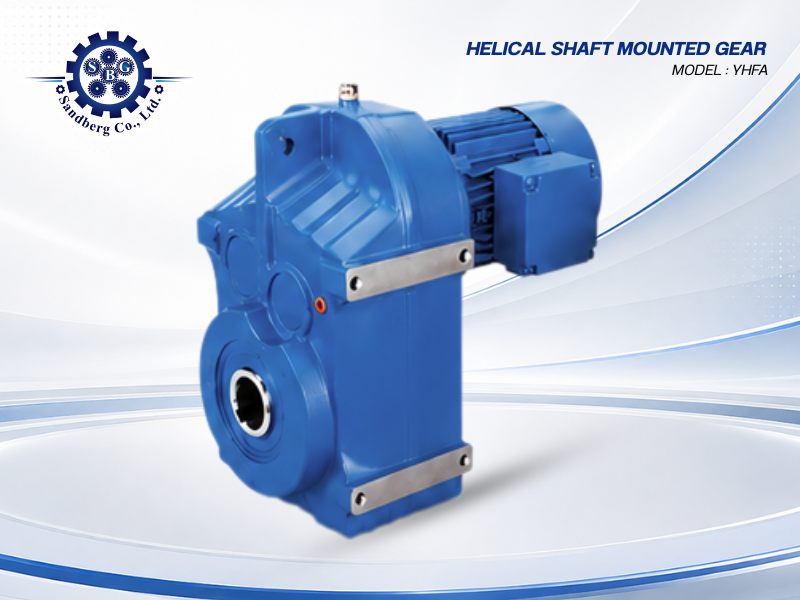 เกียร์แบบเฟืองเฉียง SANDBERG Shaft mounted gear เกียร์แบบเฟืองเฉียง SANDBERG Shaft mounted gear