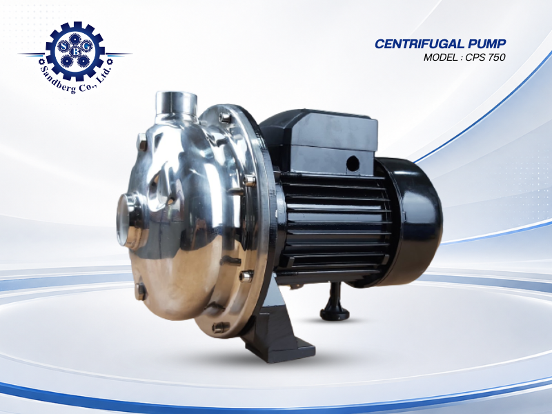 ปั๊มน้ำหอยโข่งสแตนเลส SANDBERG water pump ปั๊มน้ำหอยโข่งสแตนเลส SANDBERG water pump
